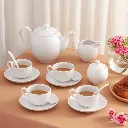 Bộ trà 0.5 L - Camellia - Trắng 2.webp