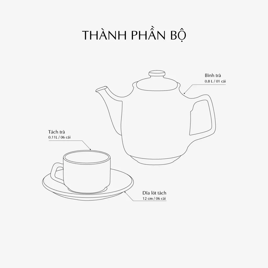 Bộ trà 0.8 L - Camellia - Tứ Linh4.webp