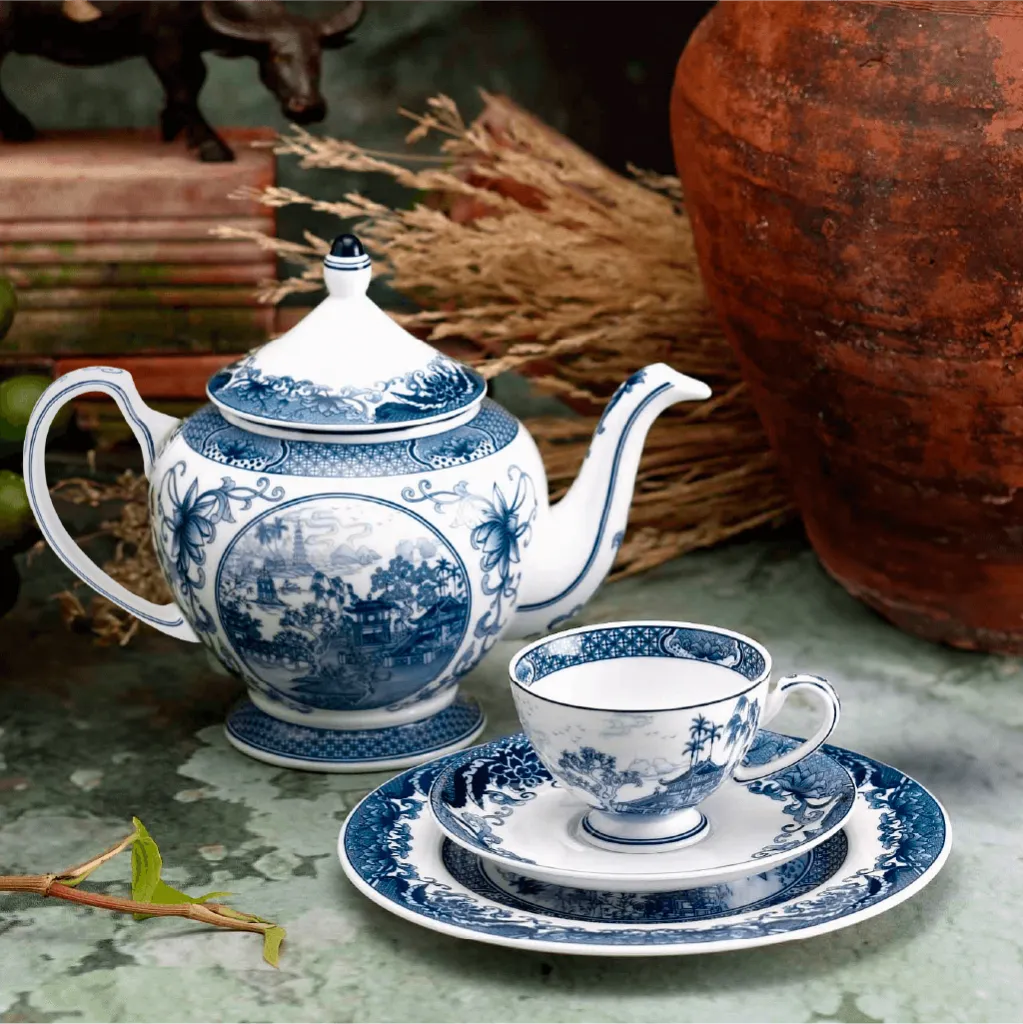 Bộ trà 0.65 L - Hoàng Cung - Hồn Việt 2.webp