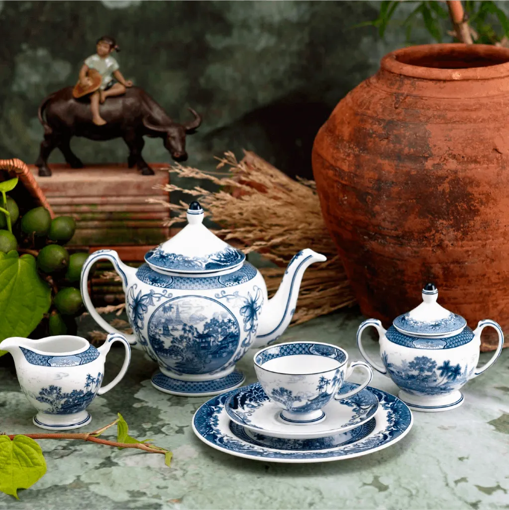 Bộ trà 1.3 L - Hoàng Cung - Hồn Việt 2.webp