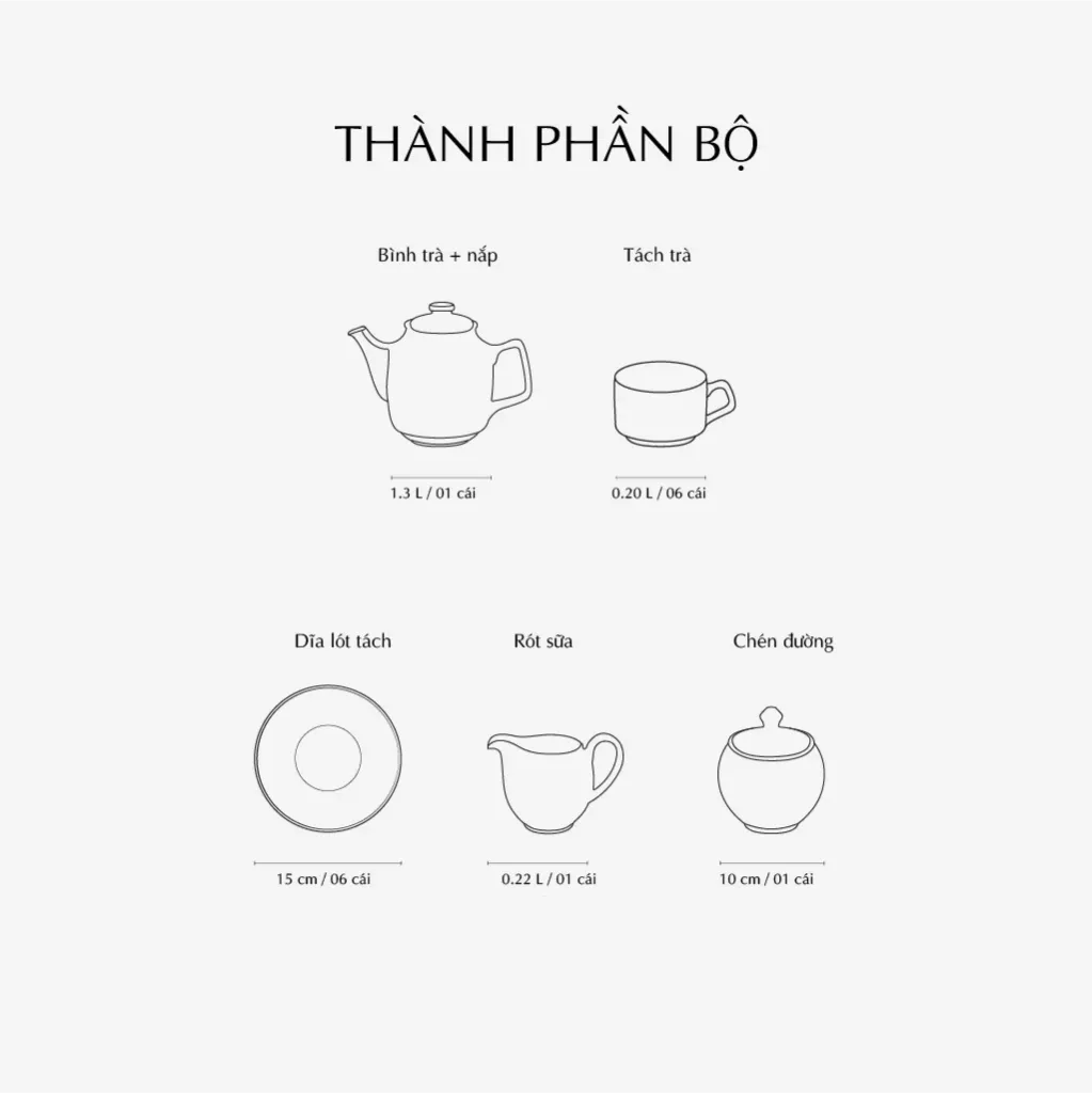 Bộ trà 1.3 L - Hoàng Cung - Hồn Việt 3.webp