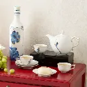 Bộ trà 0.7 L - Mẫu Đơn - Tịnh Tâm Vàng3.webp