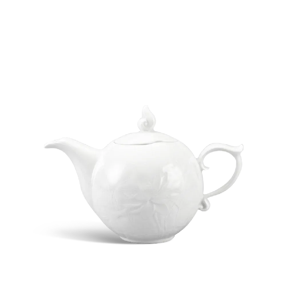 Bộ trà 0.7 L - Sen - Trắng4.webp