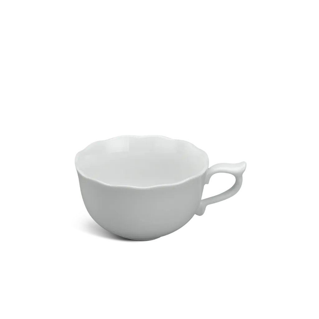 Bộ trà 0.7 L - Mẫu Đơn - Trắng 3.webp