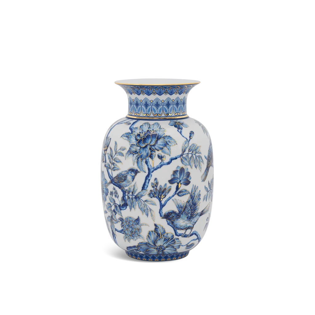 Bình hoa Minh Long 35 cm - Se Sẻ & Bông Hoa