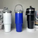 Ly giữ nhiệt Inox 900ml có quai