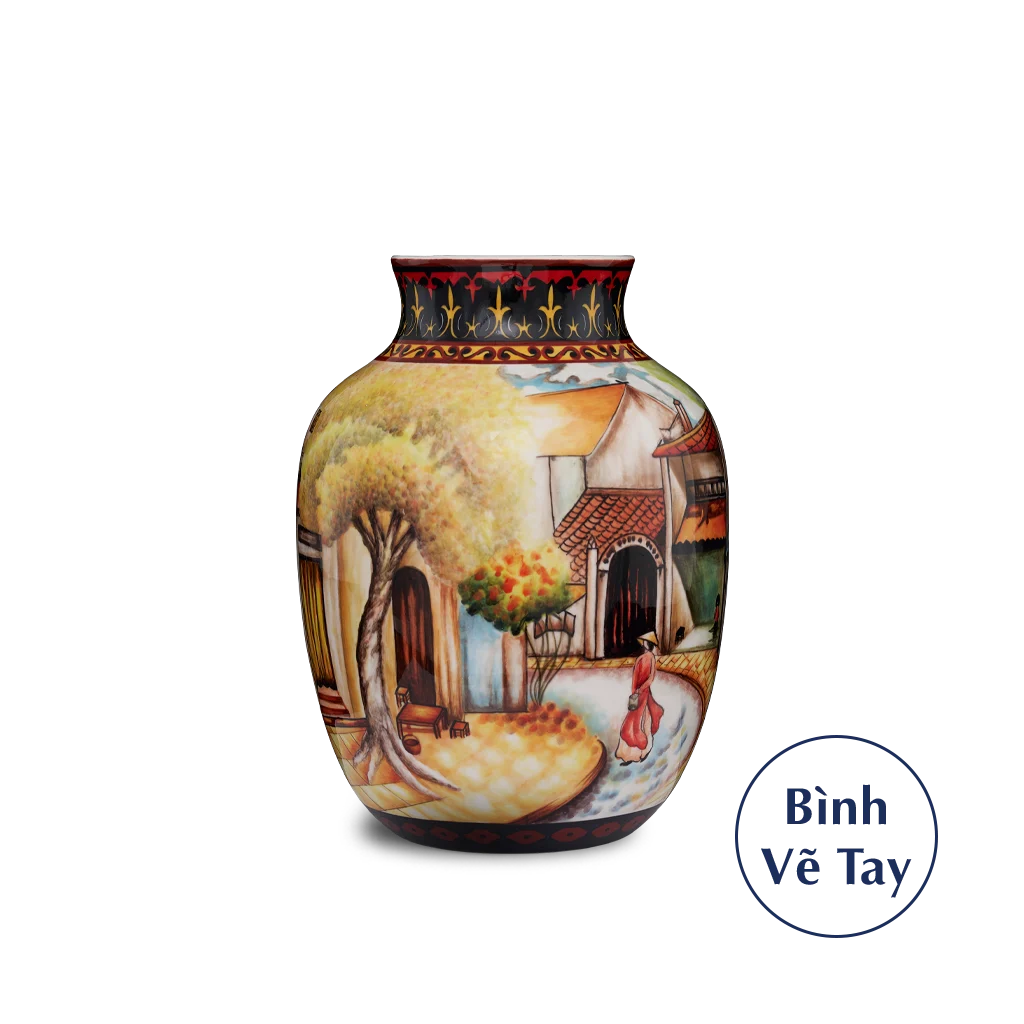 Bình hoa Minh Long 26 cm - Duyên Quê