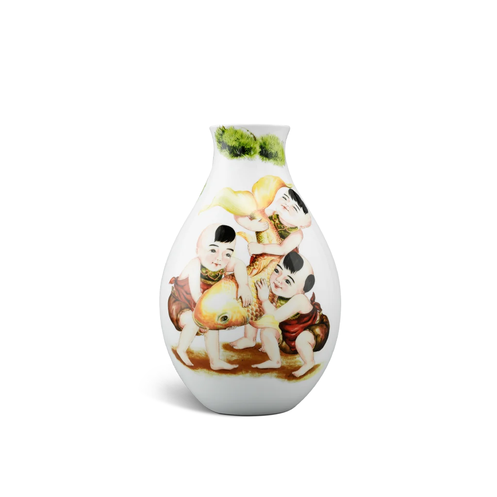 Bình hoa Minh Long 29 cm - Ngũ Phúc
