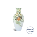 Bình hoa Minh Long 40 cm - Chim & Trái Gấc