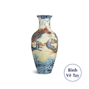 Bình hoa Minh Long 52 cm - Rồng Đỏ