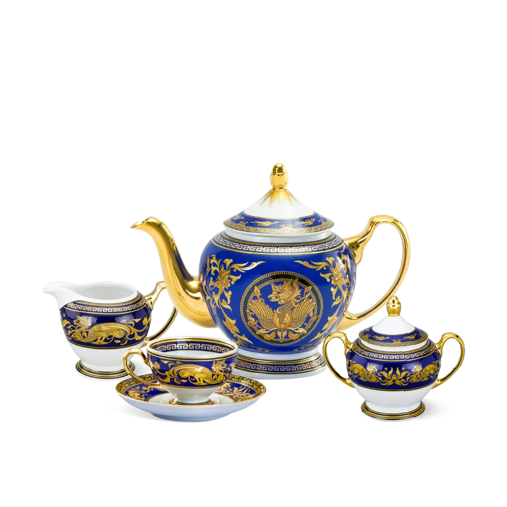 Bộ trà Minh Long 1.3 L - Hoàng Cung - Cẩm Tú
