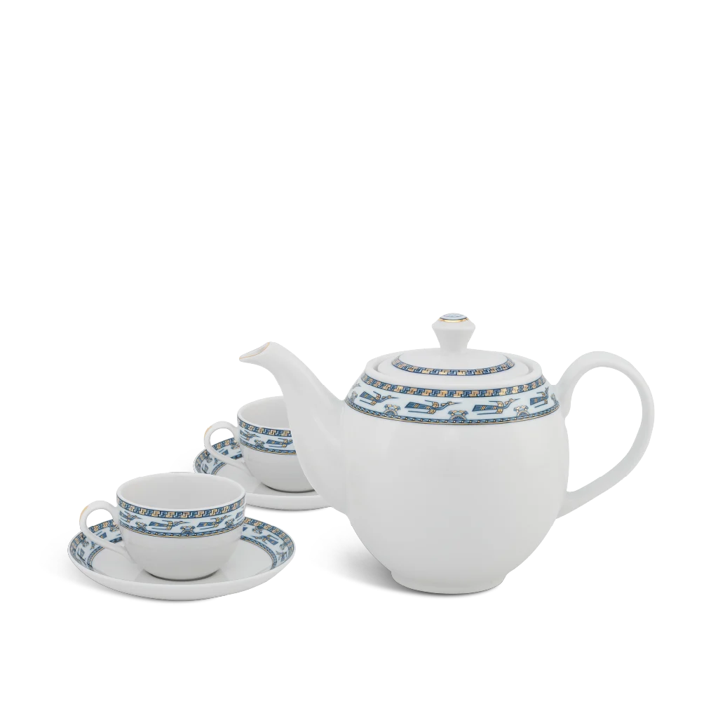 Bộ trà Minh Long 0.8 L - Camellia - Chim Lạc Vàng