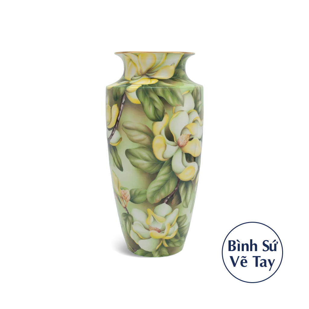 Bình hoa Minh Long 50 cm - Mộc Lan Xanh