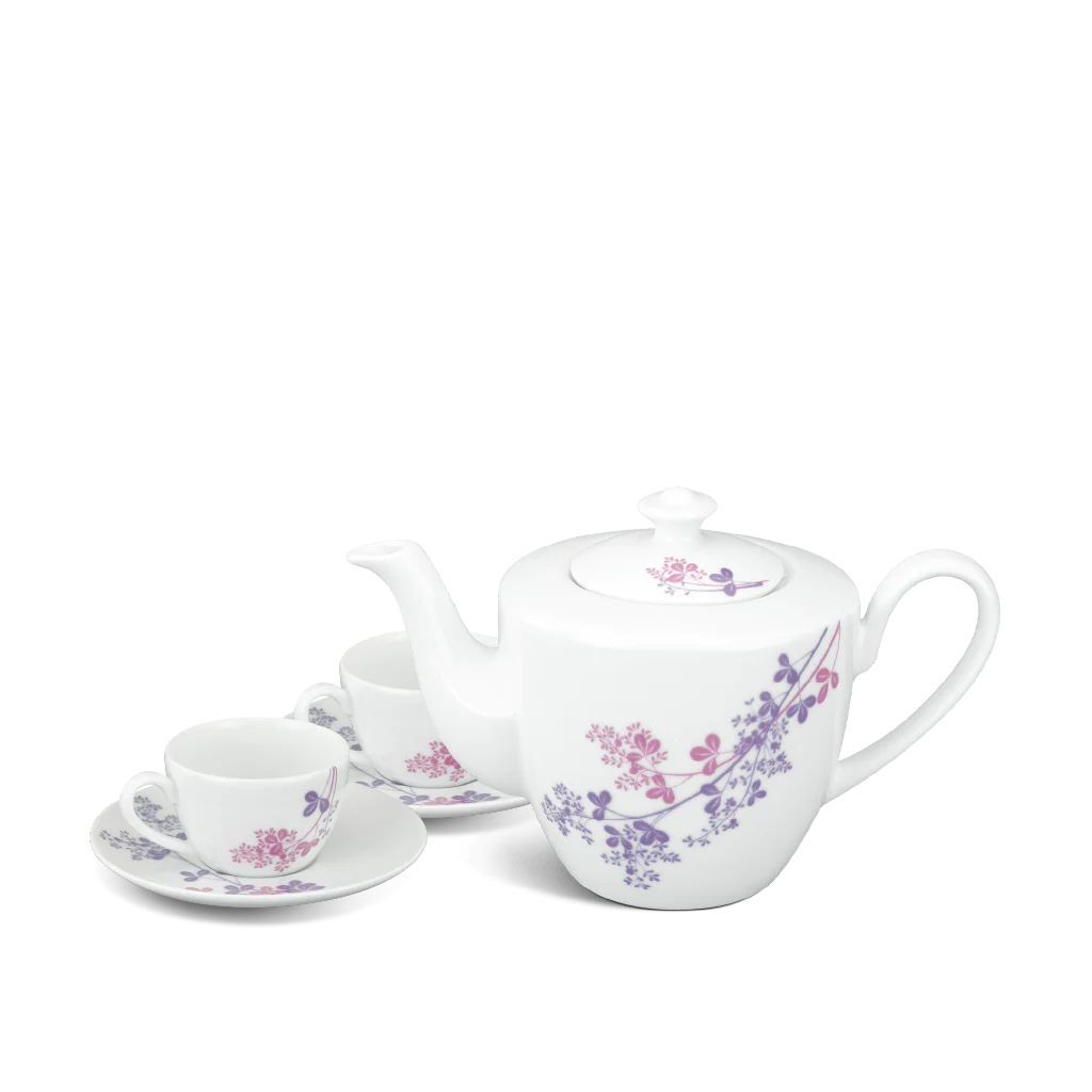 Bộ trà Minh Long 0.65 L - Daisy - Cỏ Tím