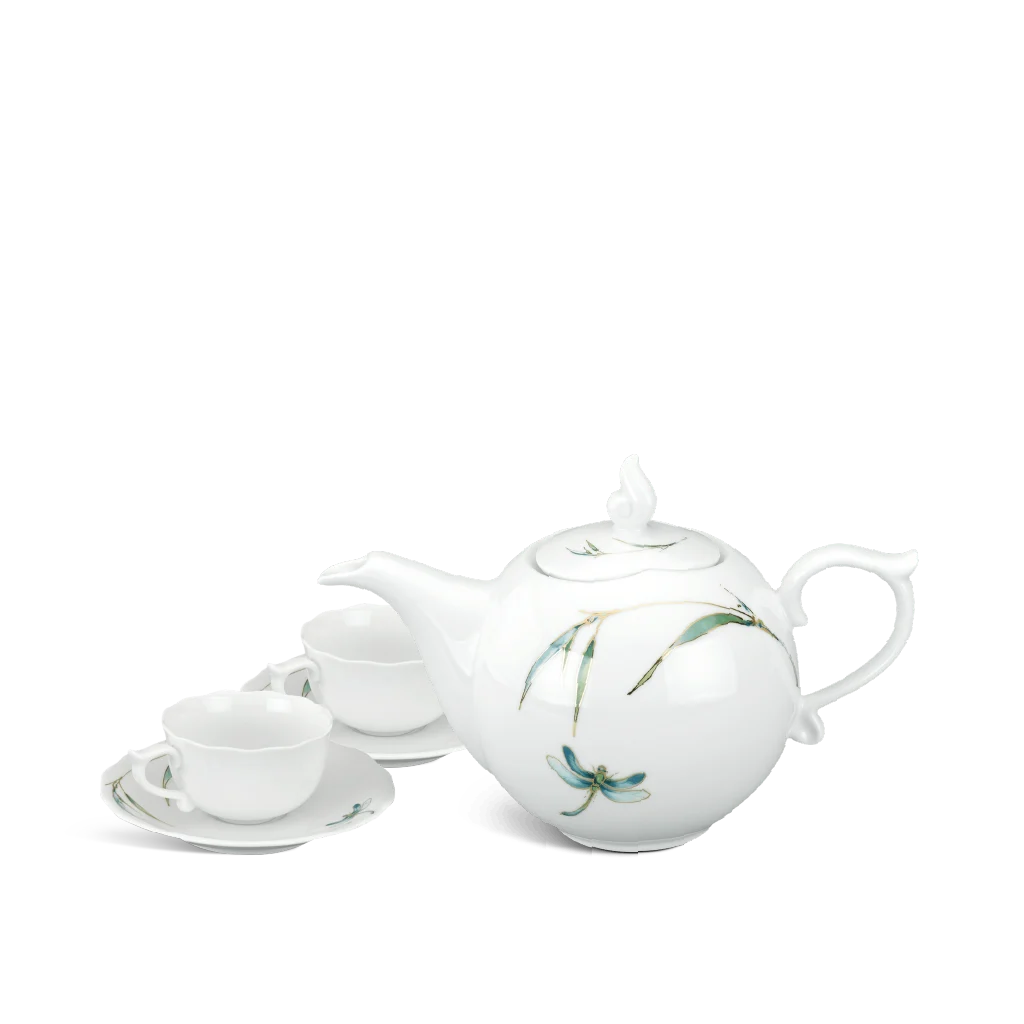 Bộ trà Minh Long 0.7 L - Mẫu Đơn IFP - Thanh Trúc