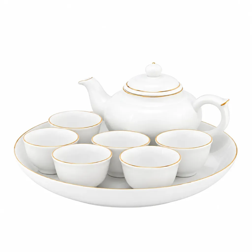 Bộ trà Minh Long 0.35 L - Misc Assortment (Chỉ vàng)