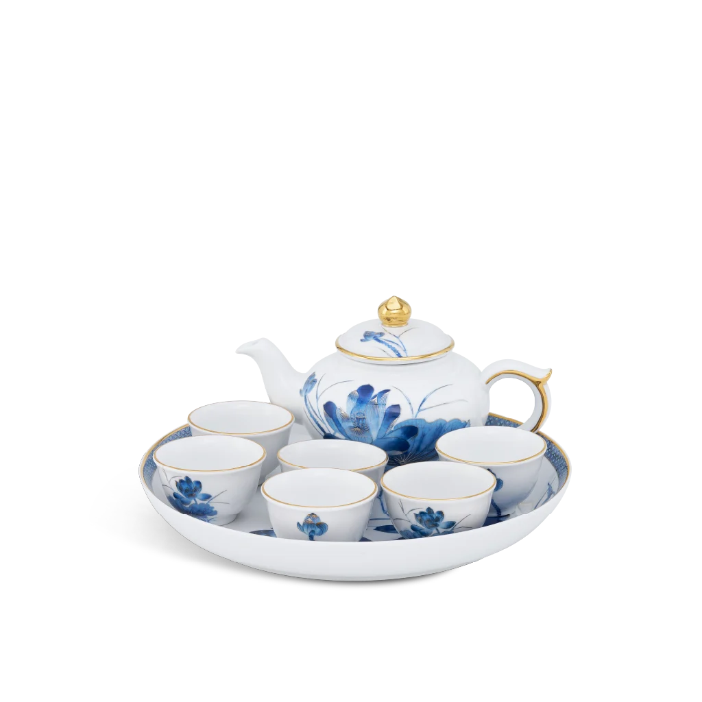 Bộ trà Minh Long 0.35 L - Misc Assortment - Sen Vàng