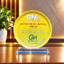 Kỷ niệm chương Pha Lê - Hình tròn