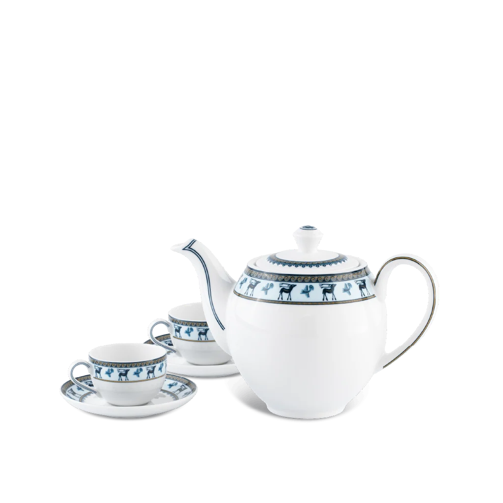 Bộ trà Minh Long 0.8 L - Camellia - Lộc Lạc
