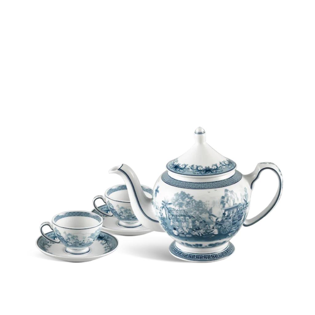 Bộ trà Minh Long 0.8 L - Hoàng Cung - Hồn Quê