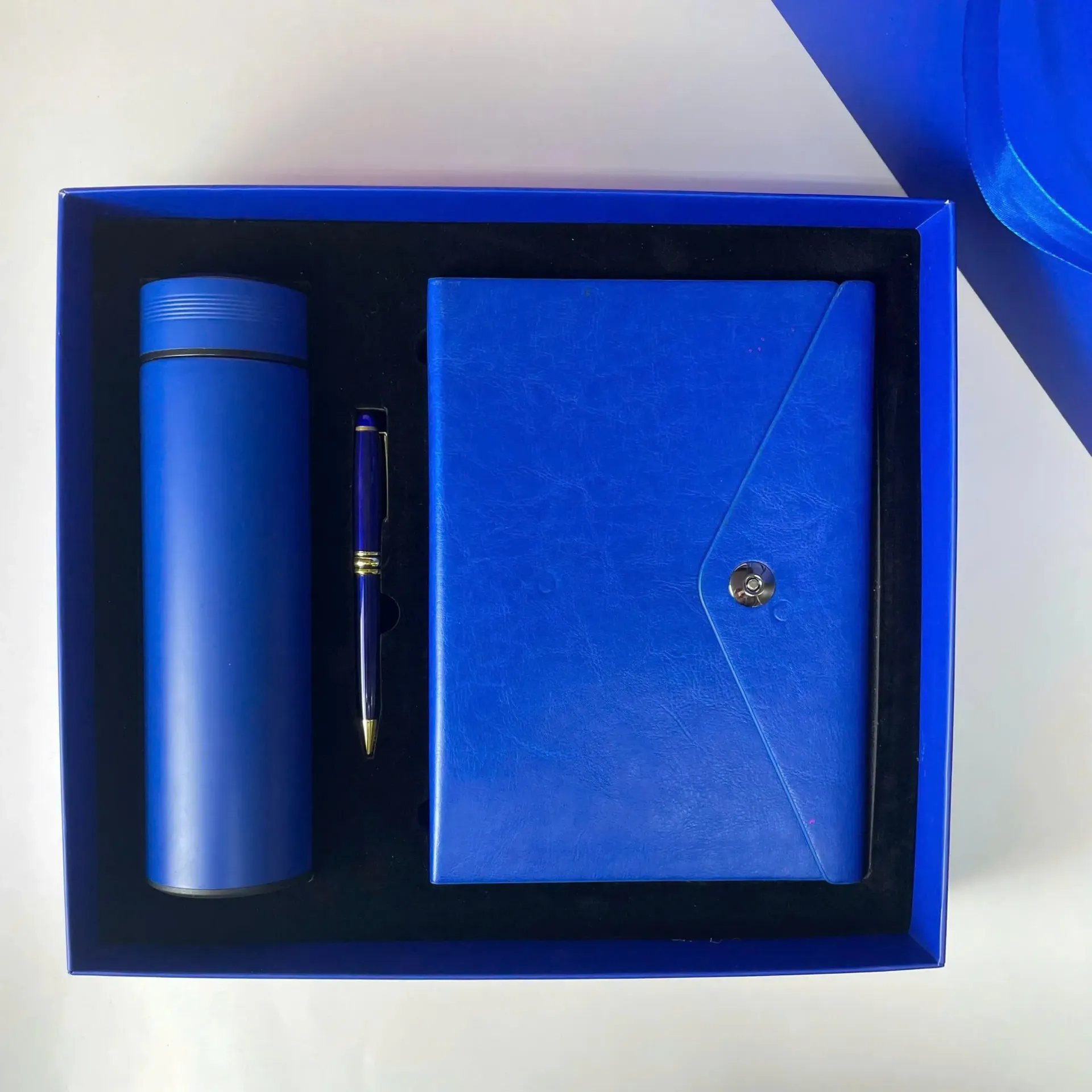 Giftset - Bình giữ nhiệt + Bút ký + Sổ da