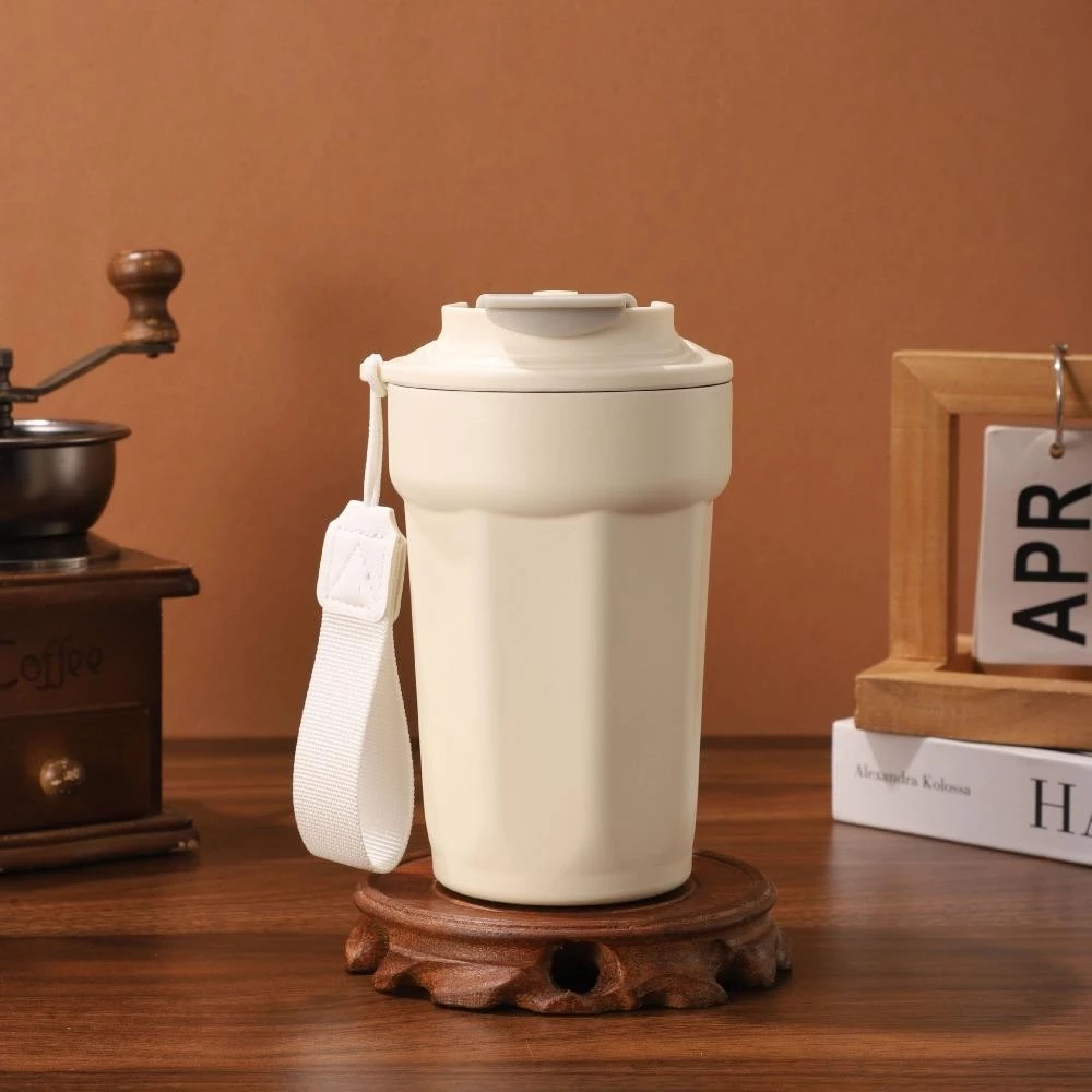 Ly giữ nhiệt Coffee Inox 450ml (8 góc)