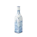 Chai sứ dưỡng sinh vuông Minh Long 1.0 L + Nắp (K1)