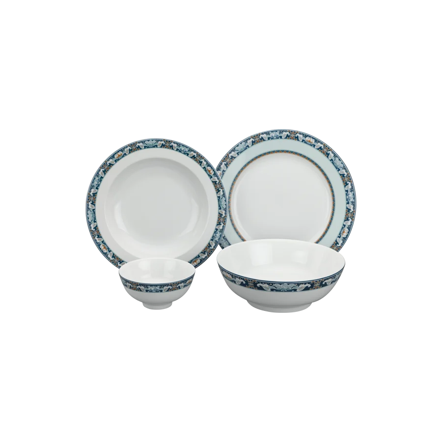 Bộ đồ ăn Minh Long - Jasmine - Phước Lộc Thọ