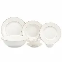 Bộ đồ ăn Minh Long - Đài Các IFP - Chỉ Bạch Kim