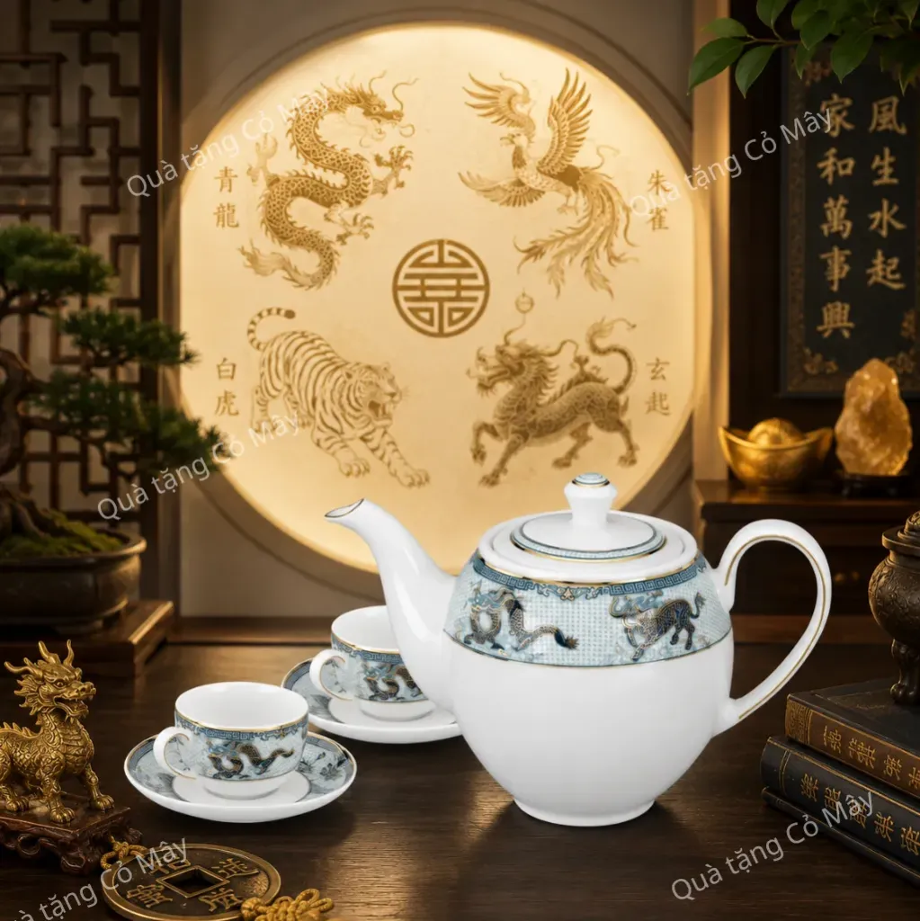 Bộ trà 0.8 L - Camellia - Tứ Linh