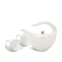 Bộ trà Minh Long 0.45 L - Anh Vũ - Chỉ Bạch Kim