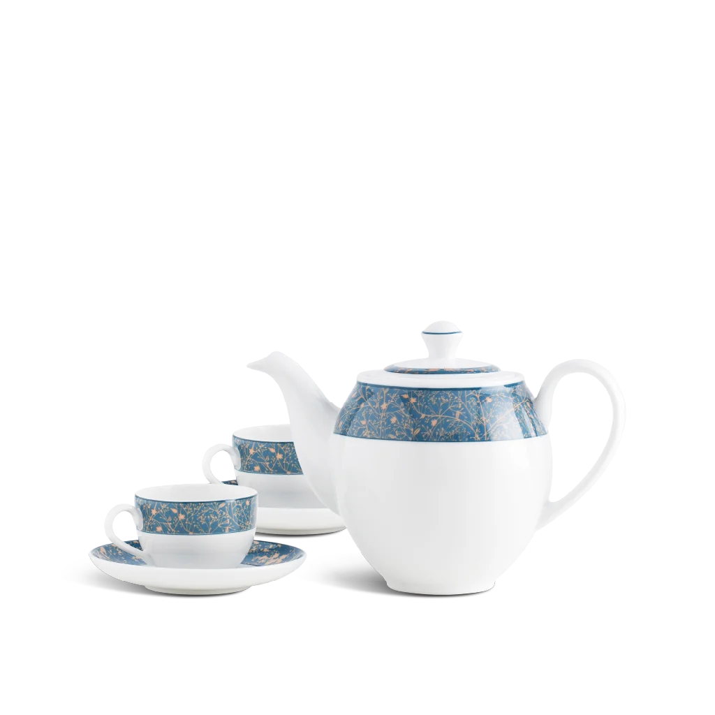 Bộ trà Minh Long 0.8L - Camellia - Diệp lục