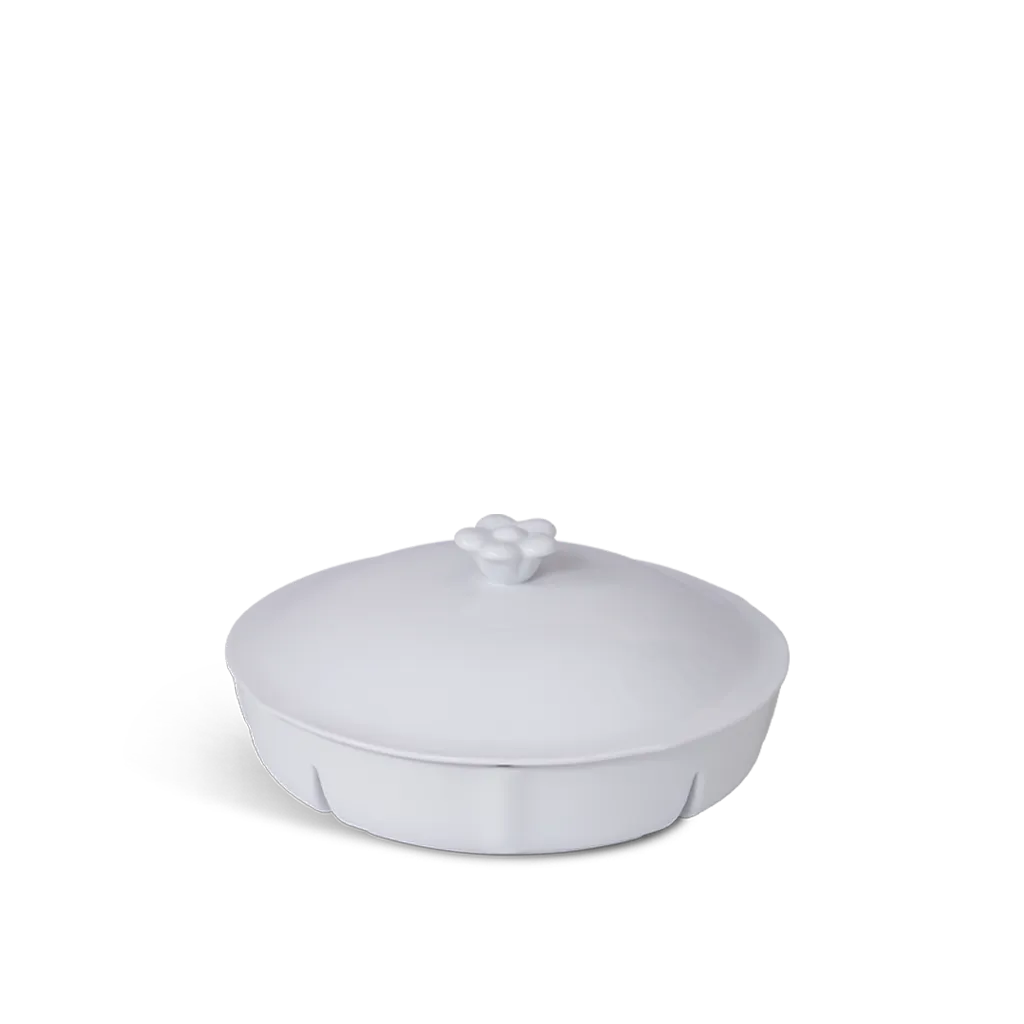 Khay mứt tròn Minh Long 5 ngăn 24cm + Nắp - Misc Assortment