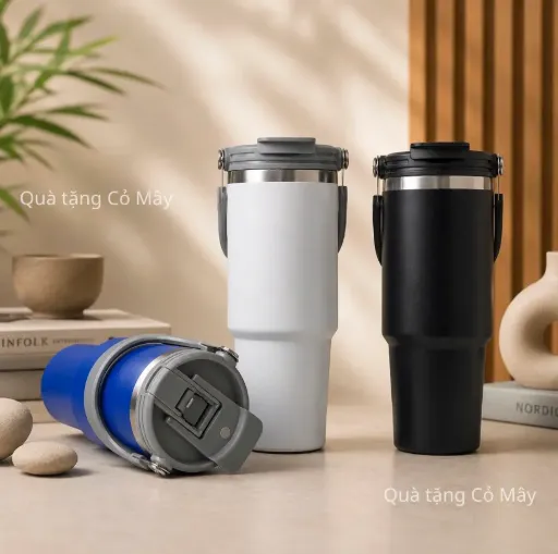 Ly Giữ Nhiệt 900ml In Logo Doanh Nghiệp