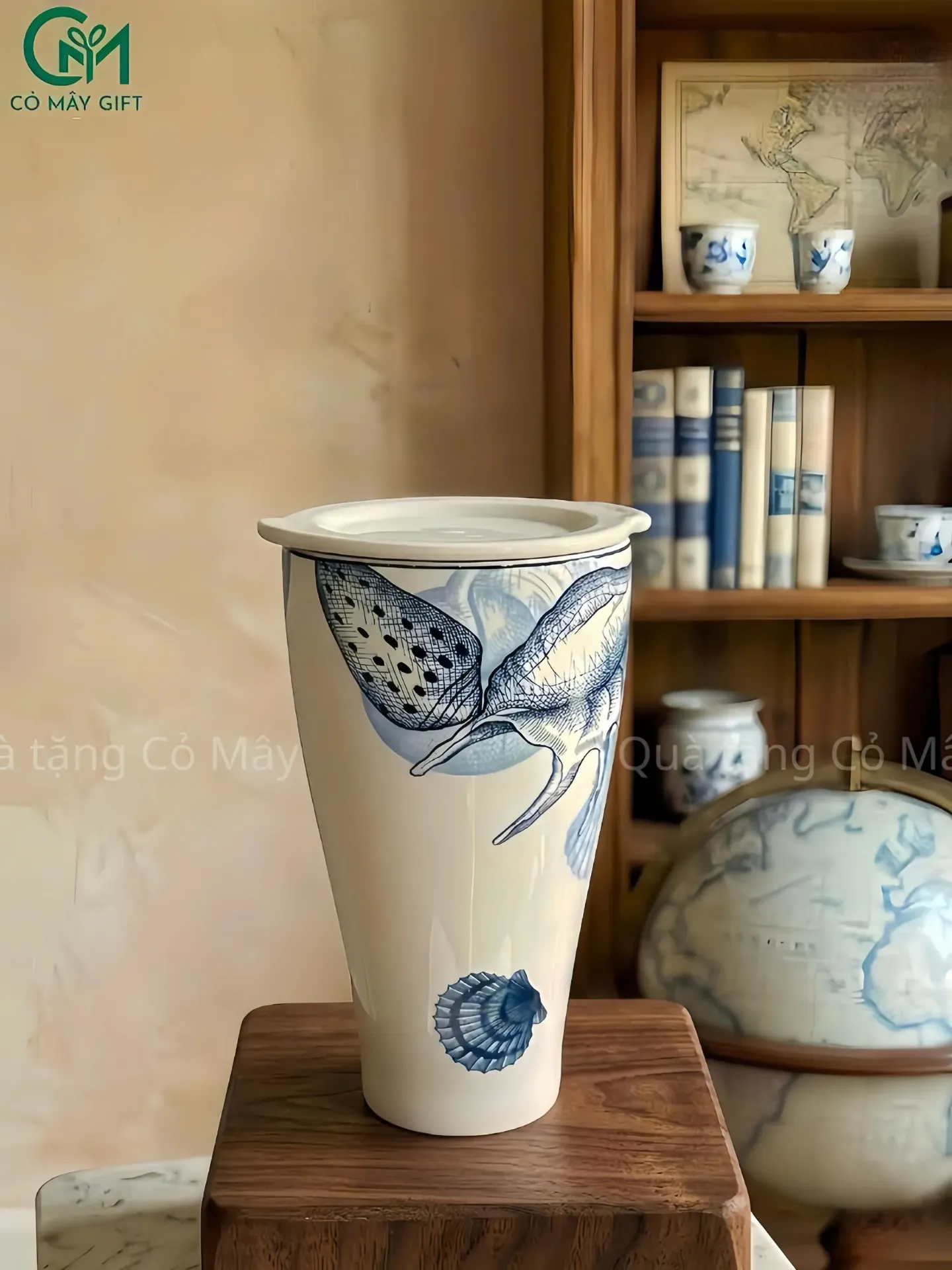 Ly Sứ Dưỡng Sinh 0.48L Đại Dương