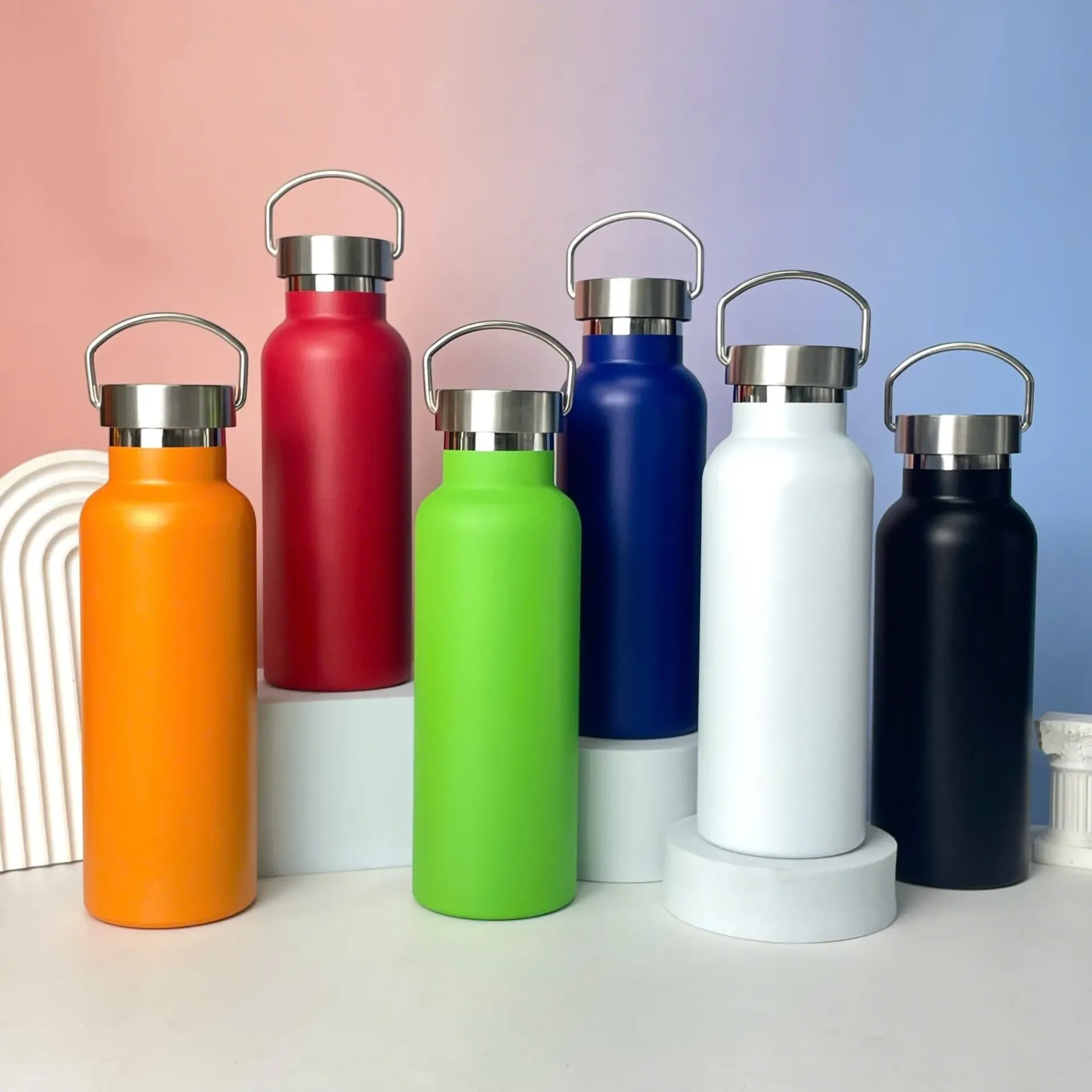 Bình giữ nhiệt 500 ml Nắp Inox - Quai cầm