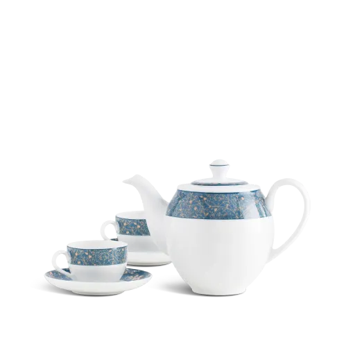 Bộ trà Minh Long 0.8L - Camellia - Diệp lục