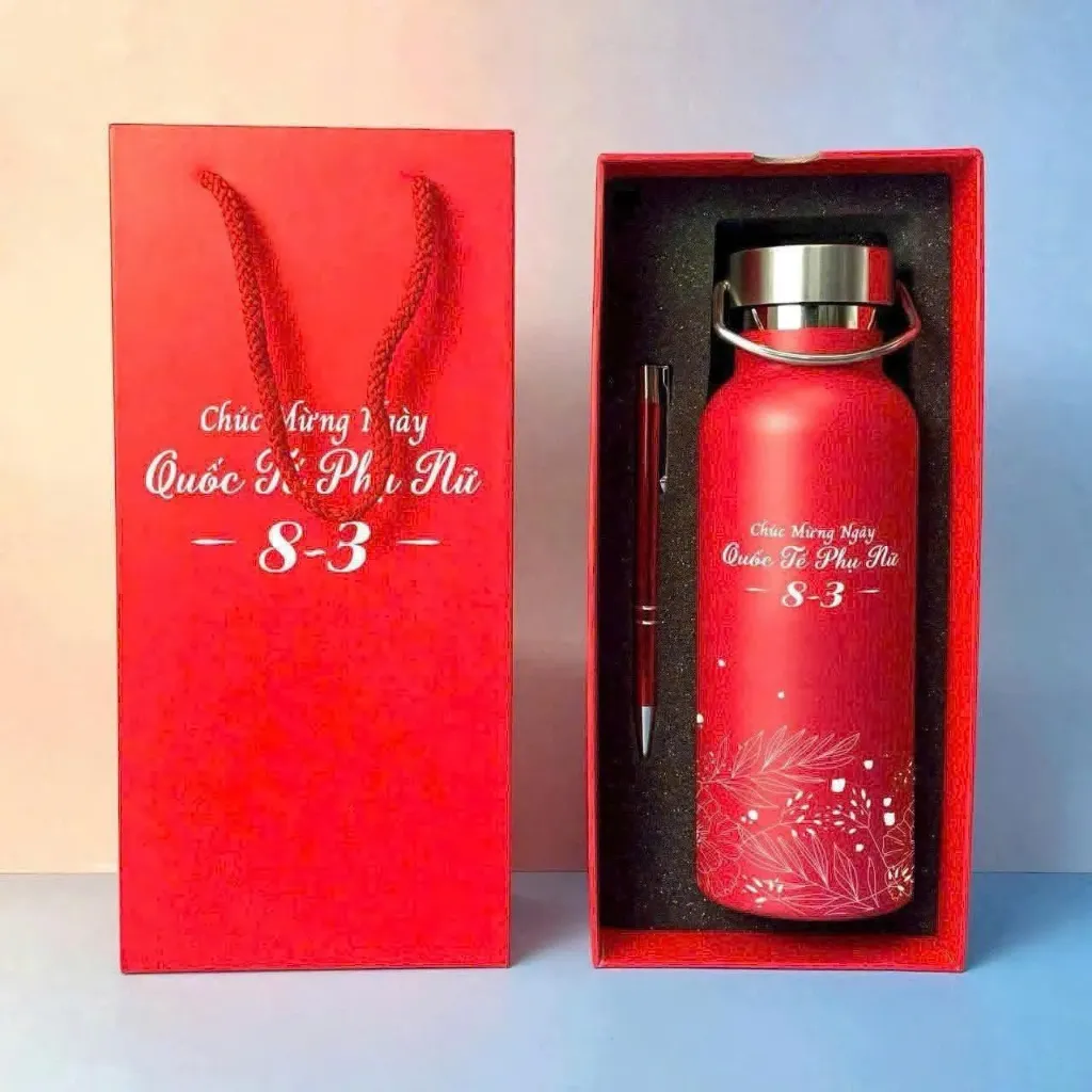 Giftset - Bình giữ nhiệt & Bút ký