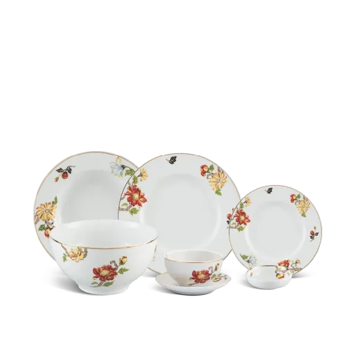 Bộ đồ ăn Minh Long - Camellia - Cát Tường