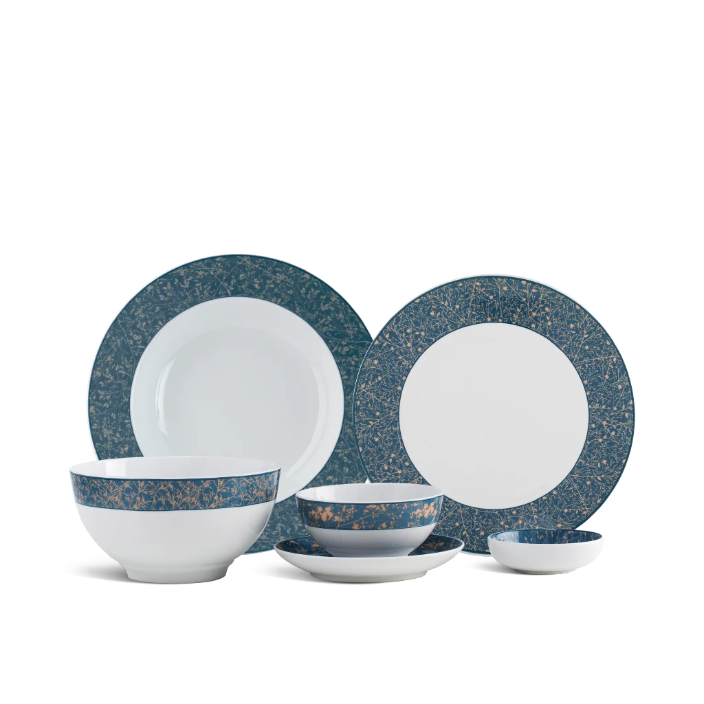 Bộ đồ ăn Minh Long - Camellia - Diệp Lục