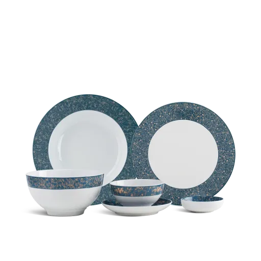 Bộ đồ ăn Minh Long - Camellia - Diệp Lục