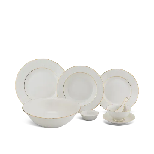 Bộ đồ ăn Minh Long - Đài Các IFP - Chỉ Vàng