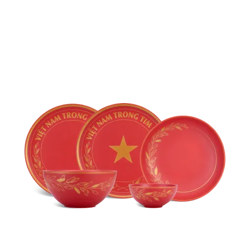 Bộ đồ ăn Minh Long - Timeless - Rực rỡ Việt Nam