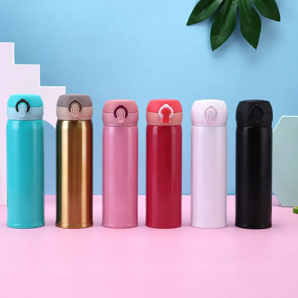 Bình giữ nhiệt nắp bật 500ml Lõi Inox