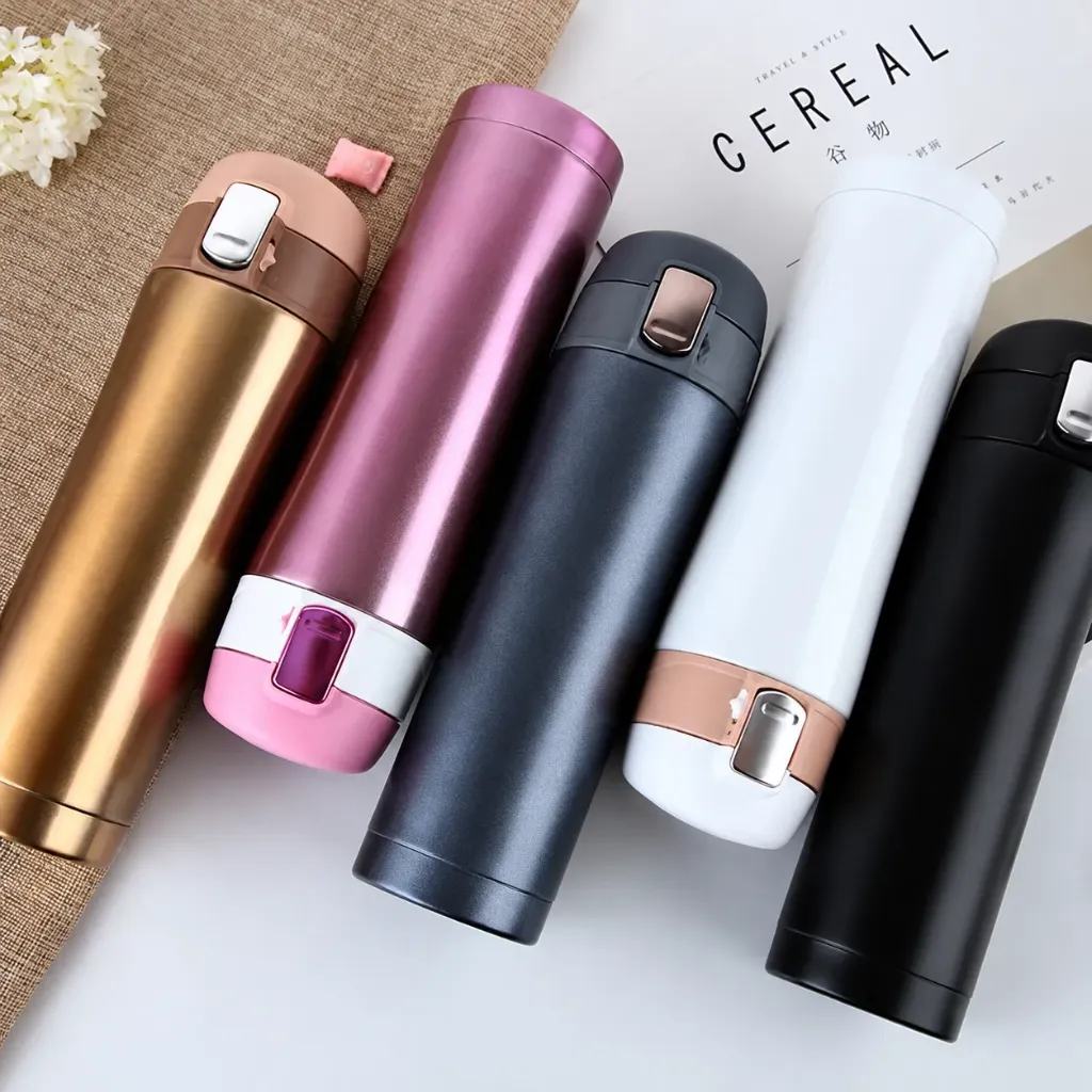Bình giữ nhiệt nắp bật 500ml Lõi Inox
