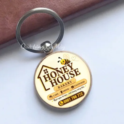 MÓC KHÓA GỖ IN LOGO THIẾT KẾ THEO YÊU CẦU